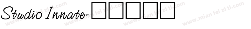 Studio Innate字体转换